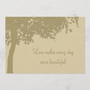 Personalisierter Abend Empfang Hochzeit Einladung