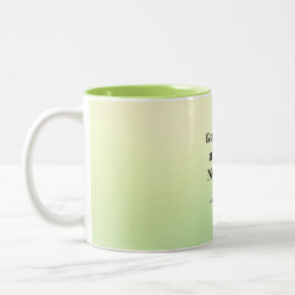 Personalisierter Abschiedsbecher für Kollegen – Be Zweifarbige Tasse