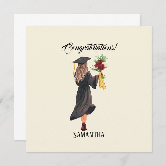 Personalisierter Abschluss (Vorne/Hinten)