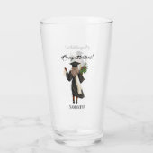 Personalisierter Abschluss (10) Glas (Rückseite)