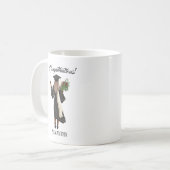 Personalisierter Abschluss (10) Kaffeetasse (Vorderseite Links)