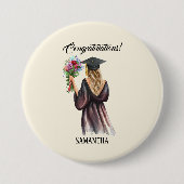 Personalisierter Abschluss (11) Button (Vorderseite)