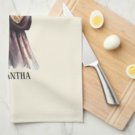 Personalisierter Abschluss (11) Geschirrtuch (Viertel Falte)