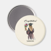 Personalisierter Abschluss (11) Magnet (Vorderseite/Rückseite)