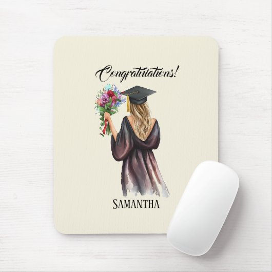 Personalisierter Abschluss (11) Mousepad (Mit Mouse)