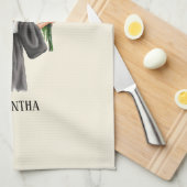 Personalisierter Abschluss (12) Geschirrtuch (Viertel Falte)