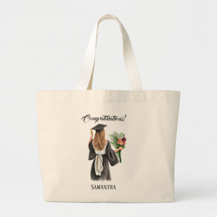 Personalisierter Abschluss (12) Jumbo Stoffbeutel