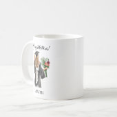 Personalisierter Abschluss (12) Kaffeetasse (Vorderseite Links)