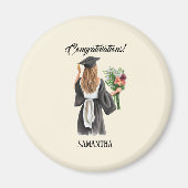 Personalisierter Abschluss (12) Magnet (Vorne)