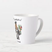 Personalisierter Abschluss (12) Milchtasse (Rechte Ecke)