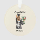 Personalisierter Abschluss (12) Ornament (Vorderseite)