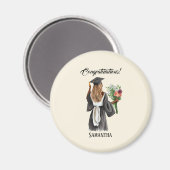 Personalisierter Abschluss (13) Magnet (Vorderseite/Rückseite)