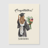 Personalisierter Abschluss (13) Magnetkarte (Vorderseite)