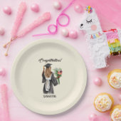 Personalisierter Abschluss (13) Pappteller (Party)