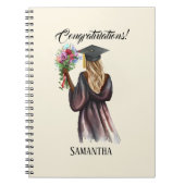 Personalisierter Abschluss (14) Notizblock (Vorderseite)