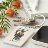 Personalisierter Abschluss (14) Schlüsselanhänger (Vorderseite rechts)