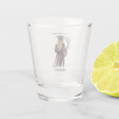 Personalisierter Abschluss (14) Schnapsglas (Rückseite)