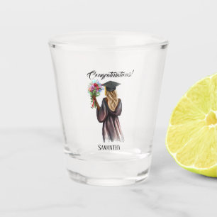 Personalisierter Abschluss (14) Schnapsglas