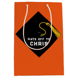 Personalisierter Abschluss 2022 Mittelgeschenktasc Mittlere Geschenktüte