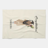 Personalisierter Abschluss (2) Geschirrtuch (Horizontal)