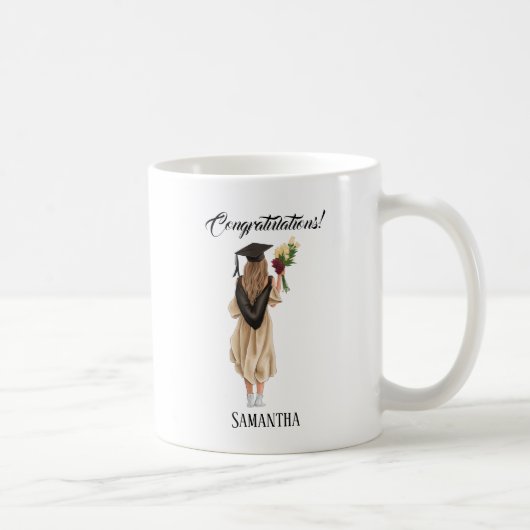 Personalisierter Abschluss (2) Kaffeetasse (Rechts)