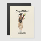 Personalisierter Abschluss (2) Magnetkarte (Vorne/Hinten)