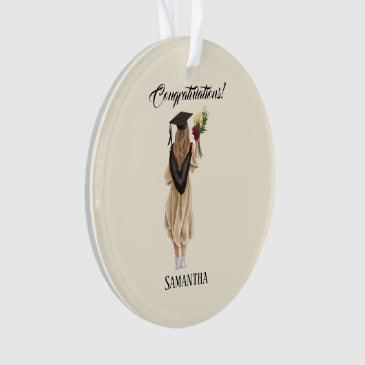 Personalisierter Abschluss (2) Ornament (Vorderseite)