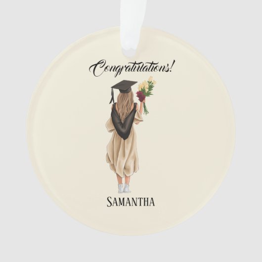 Personalisierter Abschluss (2) Ornament (Vorderseite)