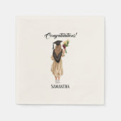 Personalisierter Abschluss (2) Serviette (Vorderseite)