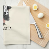 Personalisierter Abschluss (3) Geschirrtuch (Viertel Falte)