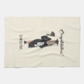 Personalisierter Abschluss (3) Geschirrtuch (Horizontal)