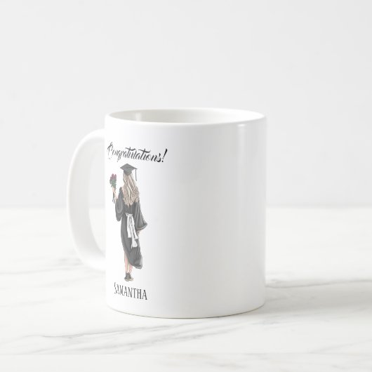 Personalisierter Abschluss (3) Kaffeetasse (Vorderseite Links)