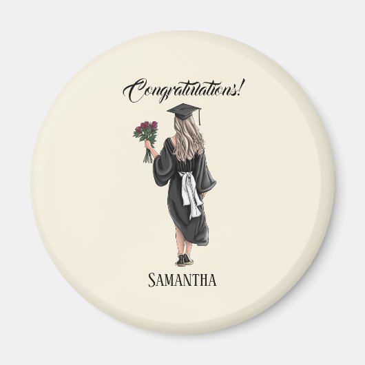 Personalisierter Abschluss (3) Magnet (Vorne)