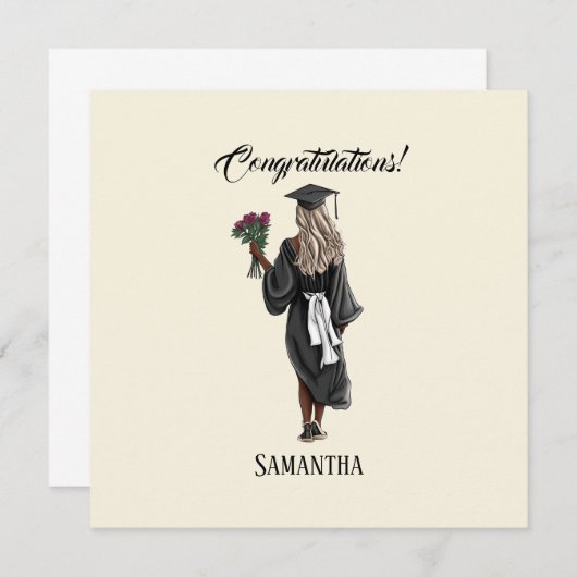 Personalisierter Abschluss (4) (Vorne/Hinten)