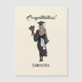 Personalisierter Abschluss (4) Magnetkarte (Vorderseite)