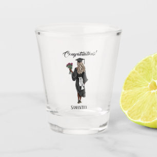 Personalisierter Abschluss (4) Schnapsglas
