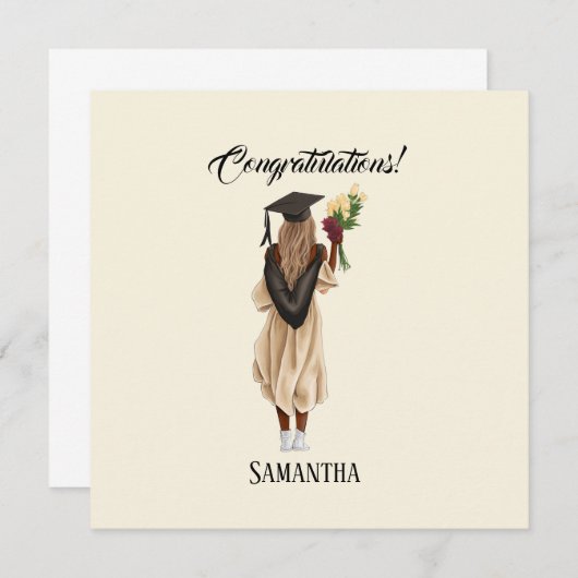 Personalisierter Abschluss (6) (Vorne/Hinten)