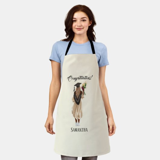 Personalisierter Abschluss (6) Schürze (Getragen)