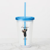 Personalisierter Abschluss (7) Acryltrinkbecher (Vorderseite)