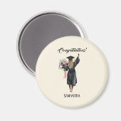 Personalisierter Abschluss (7) Magnet (Vorderseite/Rückseite)