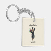 Personalisierter Abschluss (7) Schlüsselanhänger (Vorderseite links)