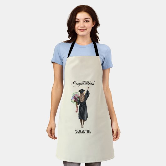 Personalisierter Abschluss (7) Schürze (Getragen)