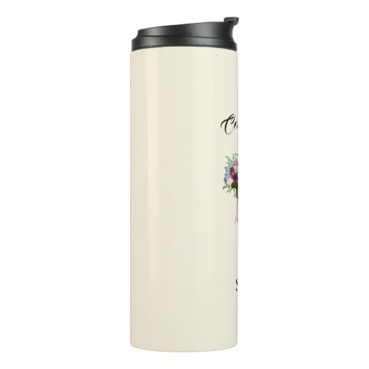 Personalisierter Abschluss (7) Thermosbecher (Nach links gedreht)