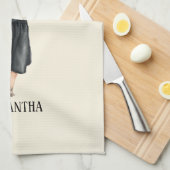 Personalisierter Abschluss (8) Geschirrtuch (Viertel Falte)