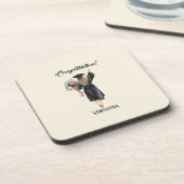 Personalisierter Abschluss (8) Getränkeuntersetzer (Linke Seite)