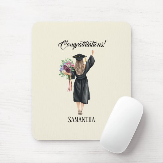 Personalisierter Abschluss (8) Mousepad (Mit Mouse)