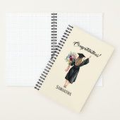 Personalisierter Abschluss (8) Notizblock (Innen)