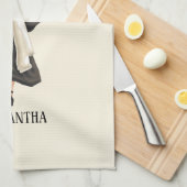 Personalisierter Abschluss (9) Geschirrtuch (Viertel Falte)