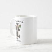 Personalisierter Abschluss (9) Kaffeetasse (Vorderseite Links)