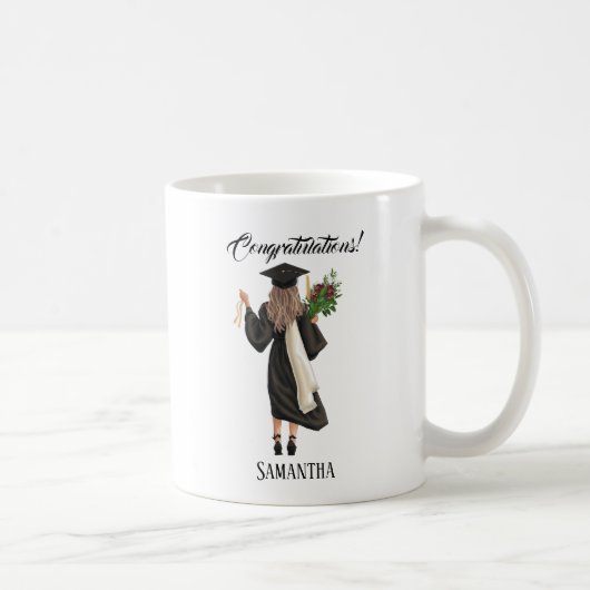 Personalisierter Abschluss (9) Kaffeetasse (Rechts)